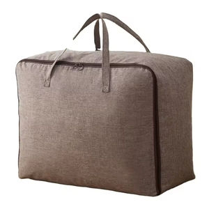 Bolsa de Almacenamiento de Algodón con Logotipo Personalizado al por Mayor, Bolsa de Almacenamiento Plegable para Armario, Bolsa para Mantas para el Hogar o Viajes - Product Image 4