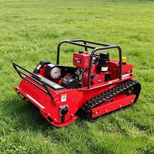 New Industrial Mini Remote Control Lawn Mower with Self Propelled 100L Grass Box Safe Labor-saving 1 Year Warranty - Product Image 5
