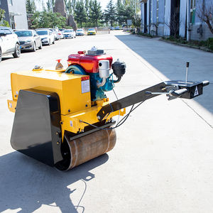 Sıcak satış kolu titreşimli toprak actor ktör pürüzsüz titreşimli yol silindiri kaldırım için 5ton 1t çift davul ağırlığı mini yol silindiri - Product Image 1