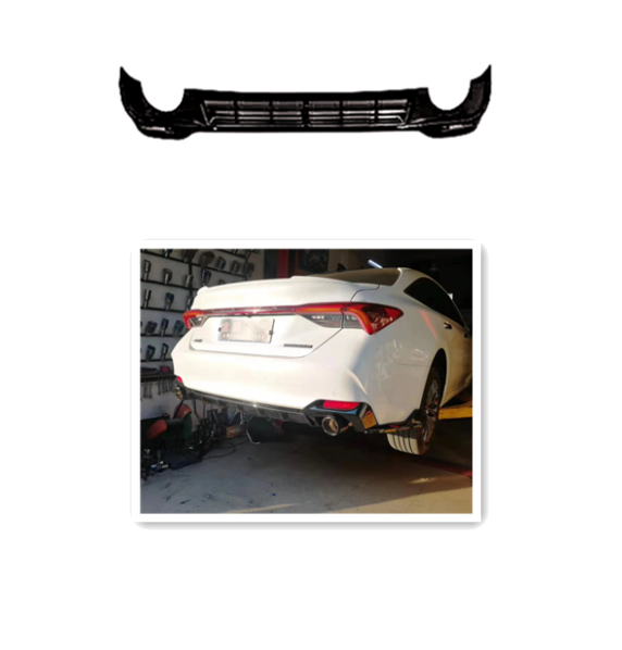 Automotive Parts Gloss Black Rear Bumper Lip for Toyota AVALON 