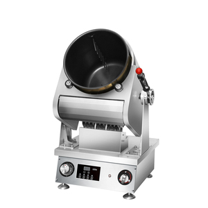 Petite machine de cuisson à tambour commerciale, pot rotatif automatique de table pour les restaurants de restauration rapide - Product Image 1
