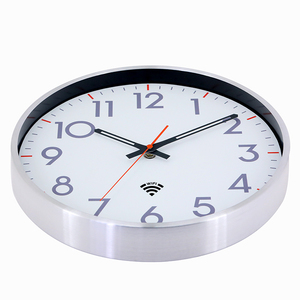 Auto Set Wall <b>Clock</b> Plastic Quartz Design for Living Room Single Face Needle Display - Product Image 4