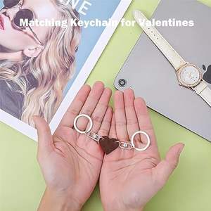 Porte-clés Cœur Assorti en Briques – Cadeau pour Lui, Elle, Petit Ami, Petite Amie – Noël, Mariage, Anniversaire - Product Image 5