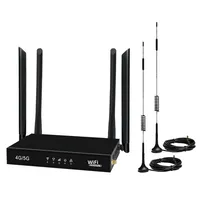 Enrutador inalámbrico EasyBoost para exteriores 4G, modelo de 100m, Protocolo 802.11n, transmisión de señal fuerte, tarjeta SIM enchufable, módulo WiFi