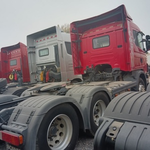 Camion <span class=keywords><strong>tracteur</strong></span> de marque allemande <span class=keywords><strong>Scania</strong></span>, de haute qualité, prix réduit, utilisé pour moteur diesel 6*4, remorques, bon état - Product Image 5