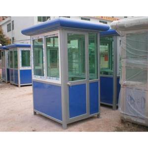 Cabina de peaje de pago barata de TOPPRE, cabina de peaje de carretera de diseño personalizado interior OEM de China con cabina de protección de espacio de trabajo grande y cómoda - Product Image 4