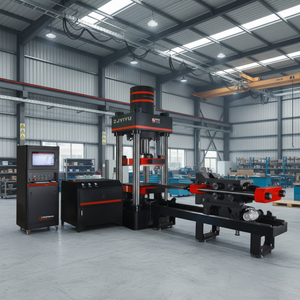 Machine d'essai hydraulique universelle de traction, compression, flexion et cisaillement pour laboratoire et usage industriel, garantie 1 an - Product Image 1