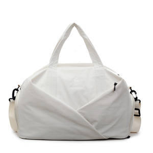 Sac de sport pour femmes, sac de natation séparé pour vêtements secs et mouillés, léger, grande capacité, sac de rangement, sac de voyage Portable pour courts séjours - Product Image 2