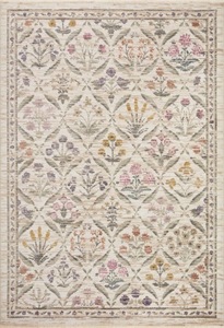 Alfombra Tribal Nomad con Medallón, Tejida a Mano |   Tonalidades de Marfil y Tierra |   Lana |   Tamaños Personalizados Disponibles - Product Image 4