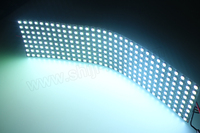 Pantalla LED Flexible RGB Programable para Exteriores, Luz LED de 16x16, IP67, Control Remoto, Luz de Píxeles LED SK6812