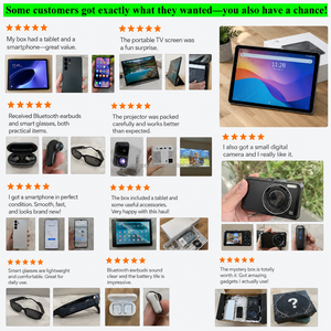 กล่องสุ่มโทรศัพท์มือถือ ของเหลวอิเล็กทรอนิกส์ขายส่งจาก Amazon รวมถึงพาวเวอร์<span class=keywords><strong>แบงค์</strong></span> หูฟังไร้สาย ที่ชาร์จ น้ำหนัก 10 กก. พร้อมส่งจำนวนมาก - Product Image 2
