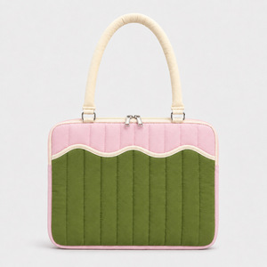 <span class=keywords><strong>Custodia</strong></span> per Laptop in Nylon Made in China, per iPad 11 <span class=keywords><strong>pollici</strong></span> e <span class=keywords><strong>MacBook</strong></span> <span class=keywords><strong>14</strong></span> <span class=keywords><strong>pollici</strong></span>, Ultra-leggera e Pieghevole, Borsa a Tracolla da Donna con Blocchi di Colore - Product Image 3