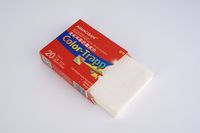 Feuilles absorbantes colorées jetables écologiques 4-en-1 OEM pour la lessive