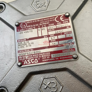 Vannes Solénoïdes à Haut Débit WSNF8327B302, Vannes Solénoïdes à Action Directe 3/2 Voies, Fonctionnement à Pression Minimale Zéro - Product Image 3