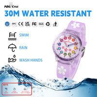 Jam Tangan Anak Sport Quartz Custom Sakura Terlaris, Tahan Air 3BAR, Layar Analog, Desain Kartun Modis, Casing PC, Tali Plastik, Grosir
