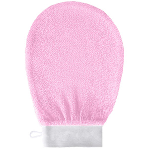 Esponja de Lufa Ovalada Simple para Exfoliación Corporal, Guante de Baño - Product Image 1