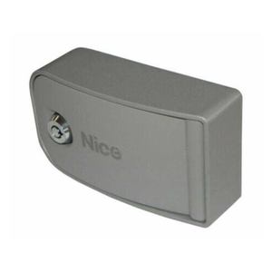 Serrure de sécurité extérieure Nice Kiomini en aluminium, déverrouillage par clé, IP44, pour porte en acier - Product Image 1