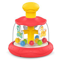 Jouet carrousel à presser pour faire tourner, pour les tout-petits de 0 à 6 ans, jouets éducatifs Montessori, modèle de cheval de Troie de table, jeu OEM, jouets pour bébés