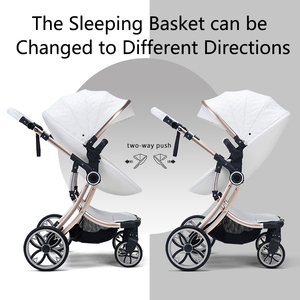 Promotion <span class=keywords><strong>luxe</strong></span> haut paysage bébé poussette léger buggy voyage landau <span class=keywords><strong>2</strong></span> en 1 bébé poussette à vendre - Product Image 5