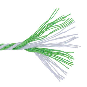 5mm macramé cordon coton tressé fil longueur personnalisée enduit finition torsadée chaussures polyvalentes sacs vêtements violet bleu jaune couleurs - Product Image 4