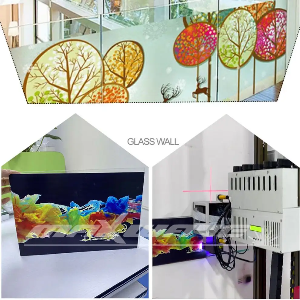 Maxwave 레이저 저렴한 구매 직접 벽 데칼 잉크젯 프린터 수직 벽 프린터 기계