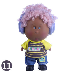 Nueva Muñeca Española Mia de 18 cm, Muñeca de Vinilo, Lindas Figuras, Cabello Rizado Ruso, Muñeca Rubia con Piel Negra, Regalos DIY para Niñas - Product Image 6