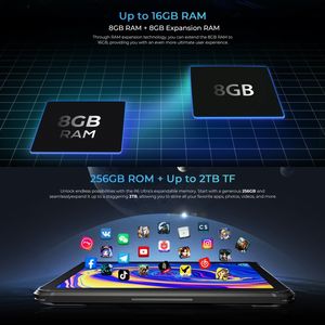 NUEVA Llegada HOTWAV Tab <span class=keywords><strong>R6</strong></span> Ultra Rugged Tablet 8GB + 256GB 15600mAh 10,4 pulgadas Android Tablet PC 4G Red WiFi - Product Image 6