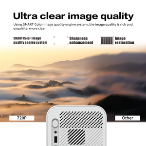 2.4G/5G <span class=keywords><strong>Auto</strong></span> Focus Portable Vidéo Projecteur Sans Fil Home Cinéma LCD Smart Mini Lumineux Android 11 Mini Projecteur - Product Image 3