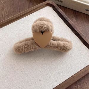 服务好畅销女装大号优雅发爪夹甜美丝带派对装饰塑料发饰 - Product Image 6