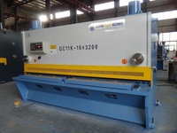 Machine hydraulique de cisaillement en acier CNC d'utilisation d'usine d'industrie