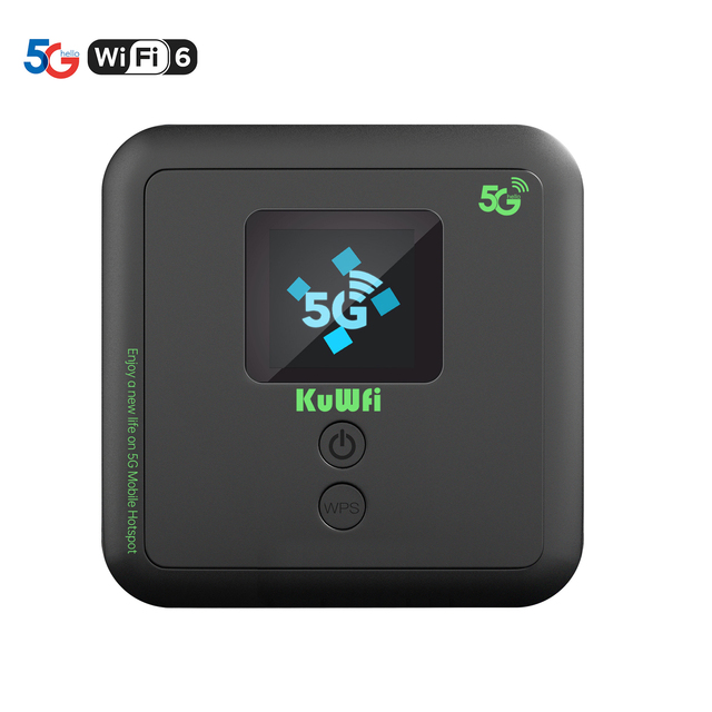 OEM 5G Router WiFi 3.5Gbps Dual Band 6000mAh 5G CPE Modem Mobile Hotspot Pocket WiFi Router with Sim Card Slot