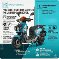 Scooter électrique élégant 72V 2000W pour adultes, 45 km/h, confortable, longue autonomie, idéal pour la ville, cyclomoteur électrique moderne pour les trajets quotidiens