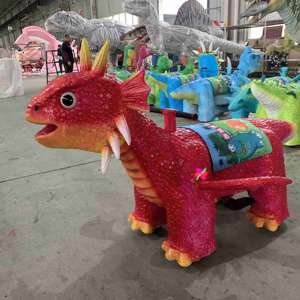 Máquina de Juego Infantil para Interiores/Exteriores, Dinosaurio Animatrónico de Fibra de Vidrio para Centros Comerciales y Parques de Aventuras - Product Image 6