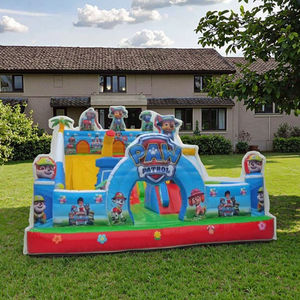 Château gonflable personnalisé et coloré avec toboggan, combo commercial Castillo Inflable Gonflable - Product Image 5