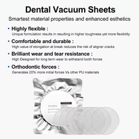 Feuille de thermoformage dentaire orthodontique 3 couches en TPU pour gouttières et aligneurs dentaires
