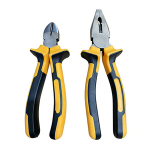 Outils à main en acier au carbone, pinces universelles multifonctions, pinces à bec long, pinces coupantes diagonales - Product Image 4