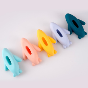 Đầy màu sắc an toàn Silicone Bath đồ chơi được thiết kế cho trẻ sơ sinh và trẻ mới biết đi - Product Image 2