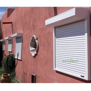 Porte de <span class=keywords><strong>garage</strong></span> à enroulement vertical automatique en aluminium <span class=keywords><strong>isolé</strong></span> résidentiel ADVANCE 2025, porte de sécurité en métal à enroulement - Product Image 2