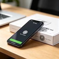 Étiquette autocollante RFID NFC personnalisée NTAG213 avec options de papier adhésif PET PVC pour la protection contre le suivi et le partage de téléphone 13,56 MHz