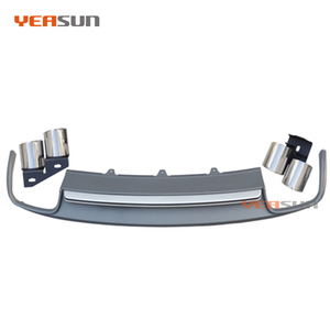 Lèvre arrière de diffuseur arrière de style <span class=keywords><strong>S4</strong></span> de haute qualité pour Audi A4 <span class=keywords><strong>2013</strong></span> 2014 2015 normale - Product Image 2