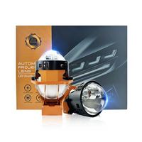 Systèmes d'éclairage automobile Projecteur LED Bi Laser de voiture3 pouces Phare laser Bi Led Projecteur LED Bi Laser Étoile 12V 89