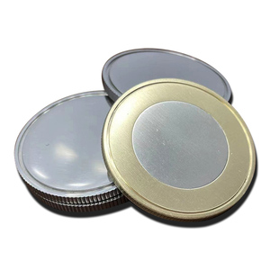 Moneta bianca personalizzata in acciaio inox ottone rame <span class=keywords><strong>Ti</strong></span> monete vuote per incisione laser - Product Image 5