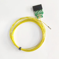 Mini caméra 4 LEDS 400x400p la plus petite, 160k, 1,8 mm, tube PTEF 12 mm pour PC, ordinateur portable, téléphone, caméra CMOS à fibre optique, puce sur pointe OVM6946 OCHTA10 1 mm