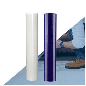 <span class=keywords><strong>Film</strong></span> protecteur auto-adhésif amovible en acrylique, simple face, sensible à la pression, pour surface de moquette, longueur 50 m - Product Image 1