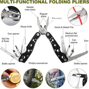 ชุดอุปกรณ์เอาตัวรอดฉุกเฉินสำหรับกิจกรรมกลางแจ้ง คีมอเนกประสงค์ ไฟฉาย ชุดเครื่องมืออเนกประสงค์สำหรับการล่าสัตว์ - Product Image 3