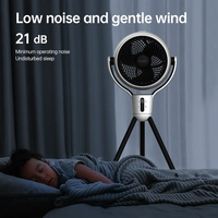 Turbine portable OEM à 720 degrés pour salle à manger, ventilateur à faible bruit