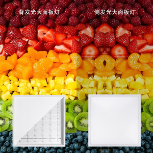 Bền mạnh mẽ 36 hạt đèn không nhấp nháy ánh sáng mỏng 36 Wát lõm Backlit 6060 nhựa DOB mới lớn <span class=keywords><strong>Led</strong></span> Vuông Bảng điều chỉnh ánh sáng - Product Image 5