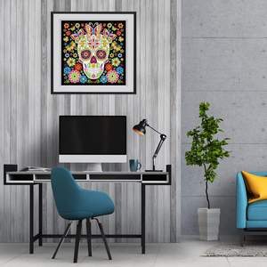 Vente en gros <span class=keywords><strong>de</strong></span> peinture diamantée lumineuse Forme spéciale Perçage partiel Peinture diamantée fluorescente pour décoration murale - Product Image 6