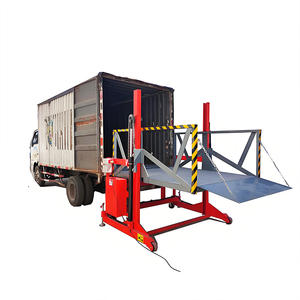 Plataforma Elevadora Hidráulica Móvil para Carga y Descarga de Mercancías, Plataforma Elevadora Móvil de 1, 2 y 3 Toneladas - Product Image 1