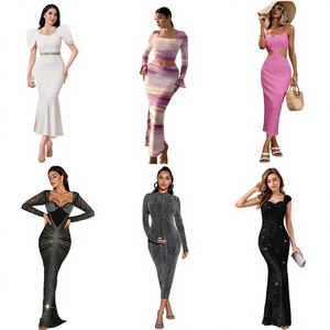 Mixed Package Supplier Stock High Quality Bulk Wholesale Women's Second-hand <b>Dresses</b> Randomly Shipped <b>China</b> Origin Model QZ-068 - Product Image 3